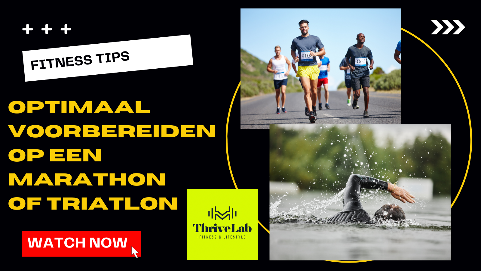 Jezelf Optimaal Voorbereiden Op Een Marathon Of Triatlon - ThriveLab